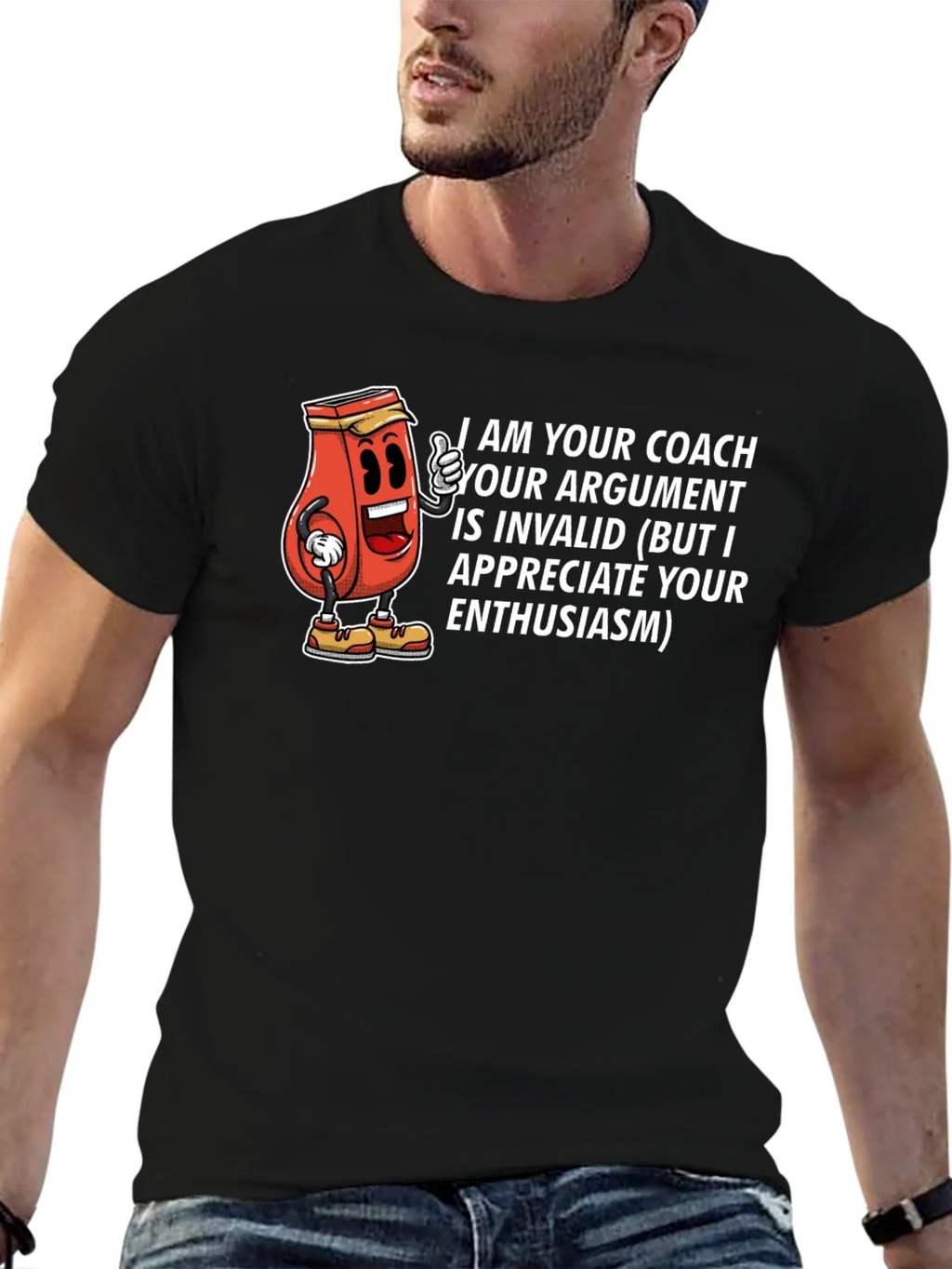 Funny Coach Argument T-Shirt product image 2