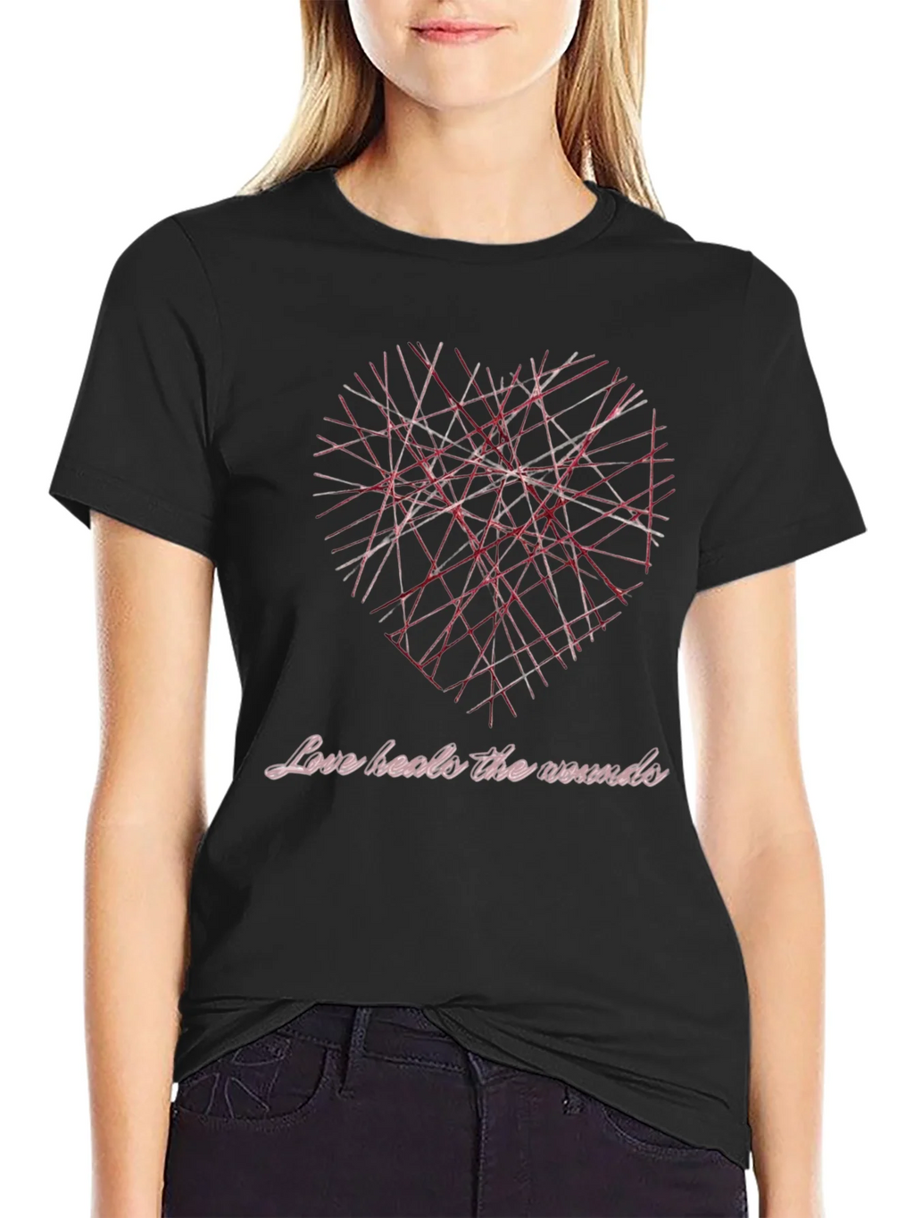 Love Heals Wounds Graphic T-Shirt product image 2