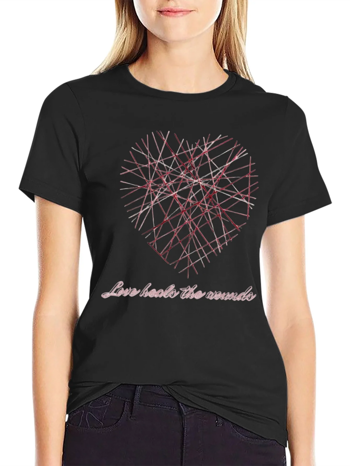 Love Heals Wounds Graphic T-Shirt product image 2