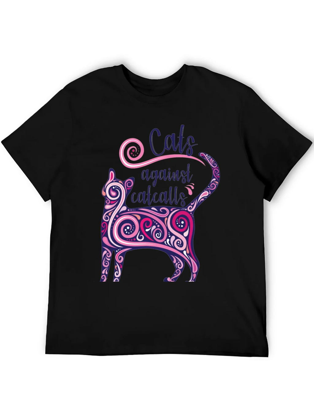 Cats Against Catcalls Graphic Tee product image 5