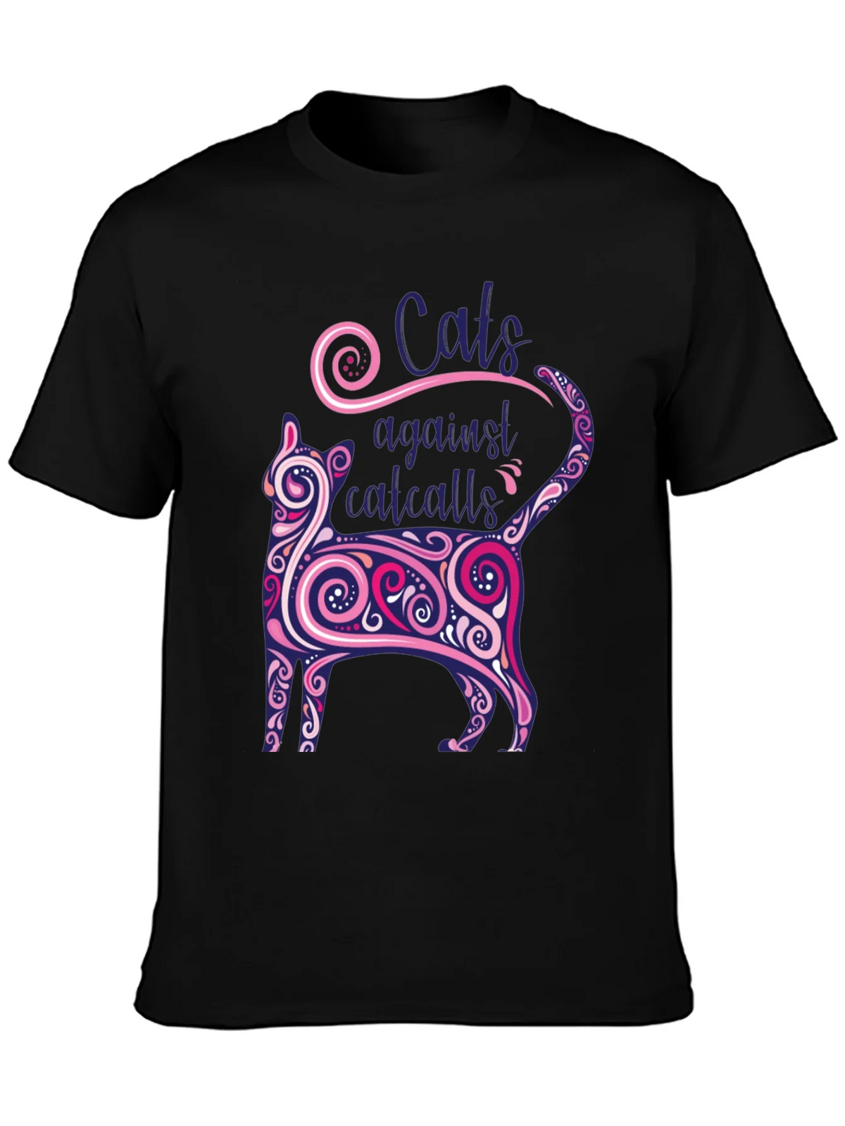 Cats Against Catcalls Graphic Tee product image 3