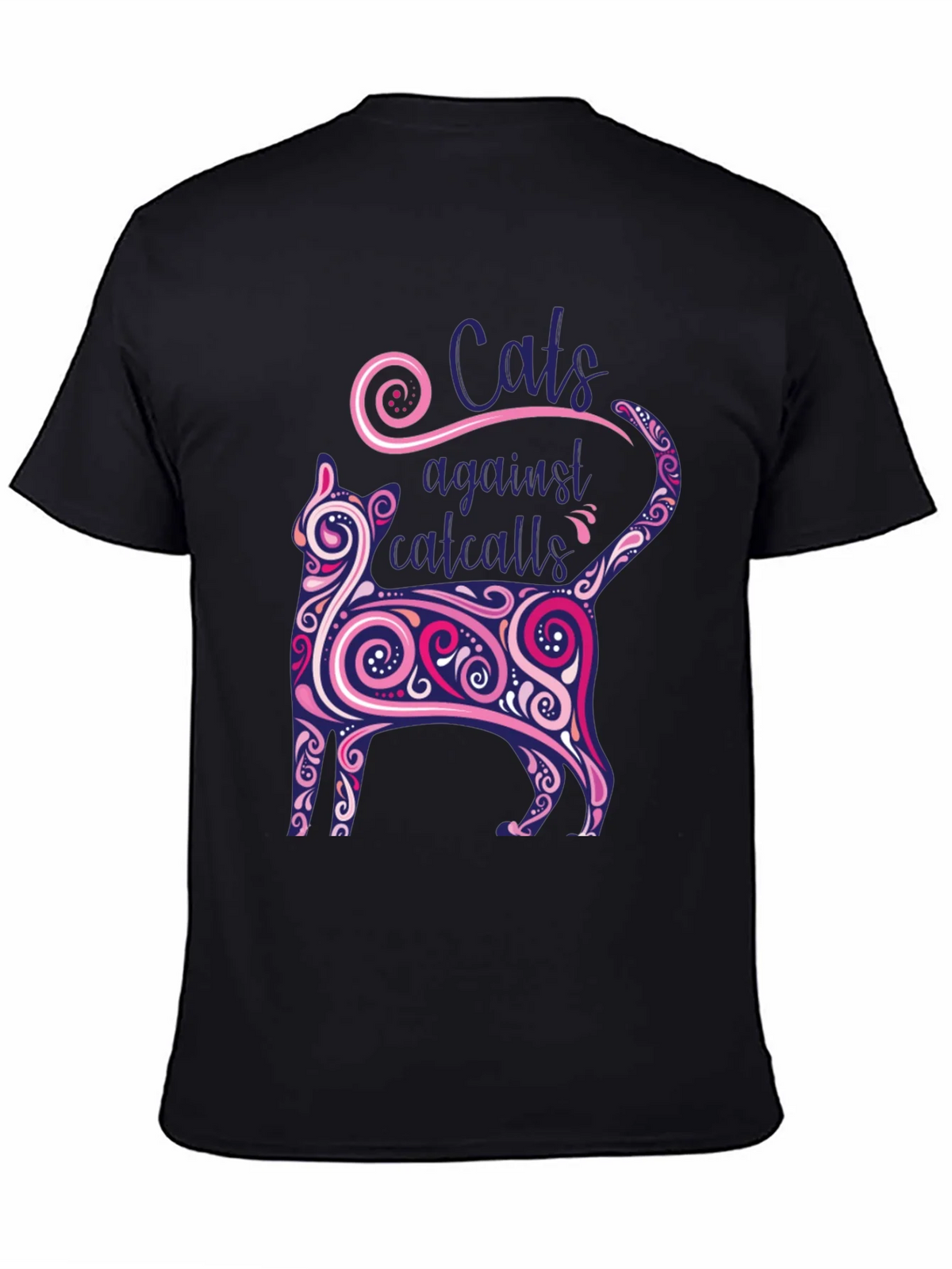 Cats Against Catcalls Graphic Tee product image 4