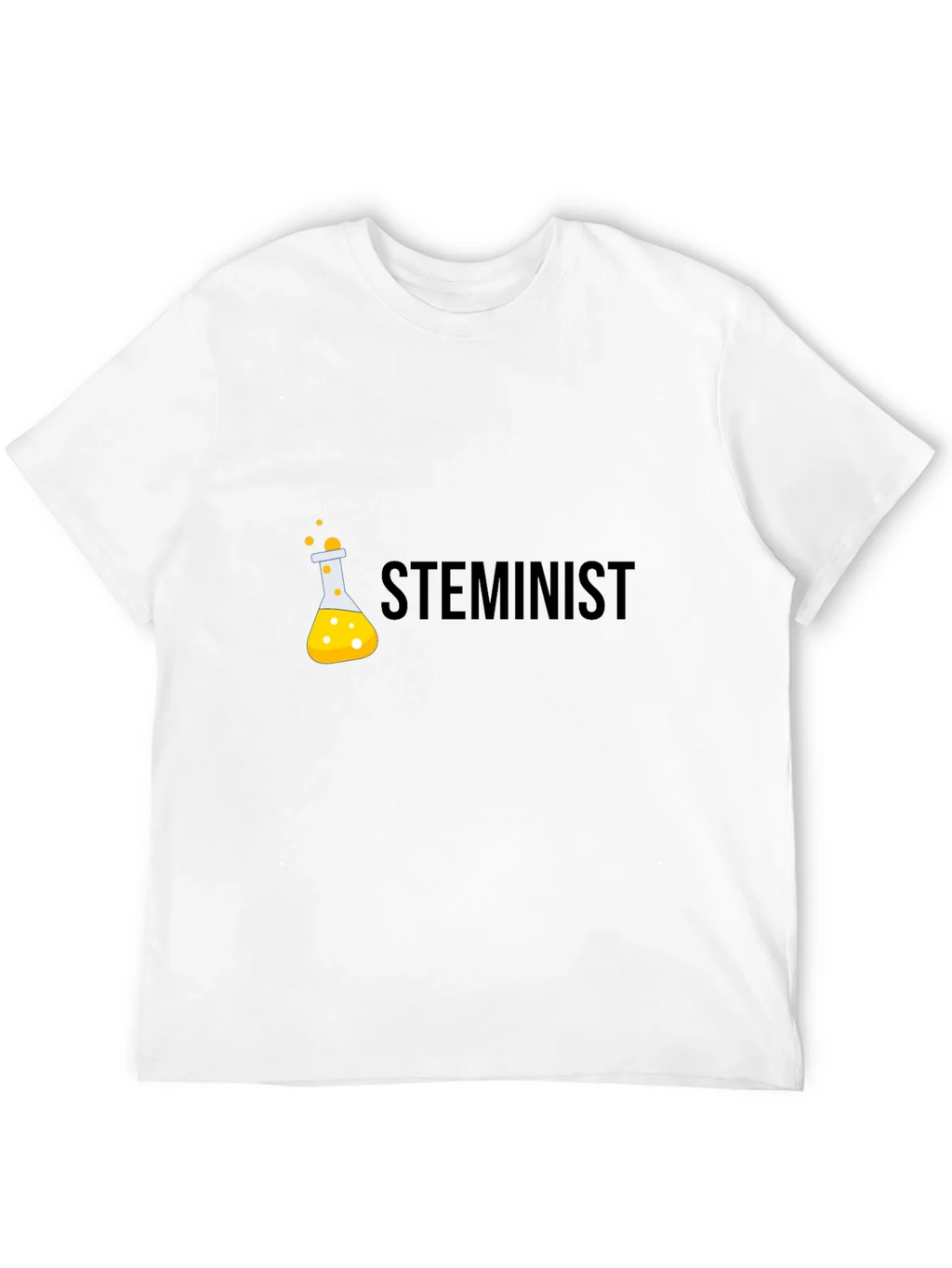 STEMinist Black T-Shirt - Science & Equality product image 10