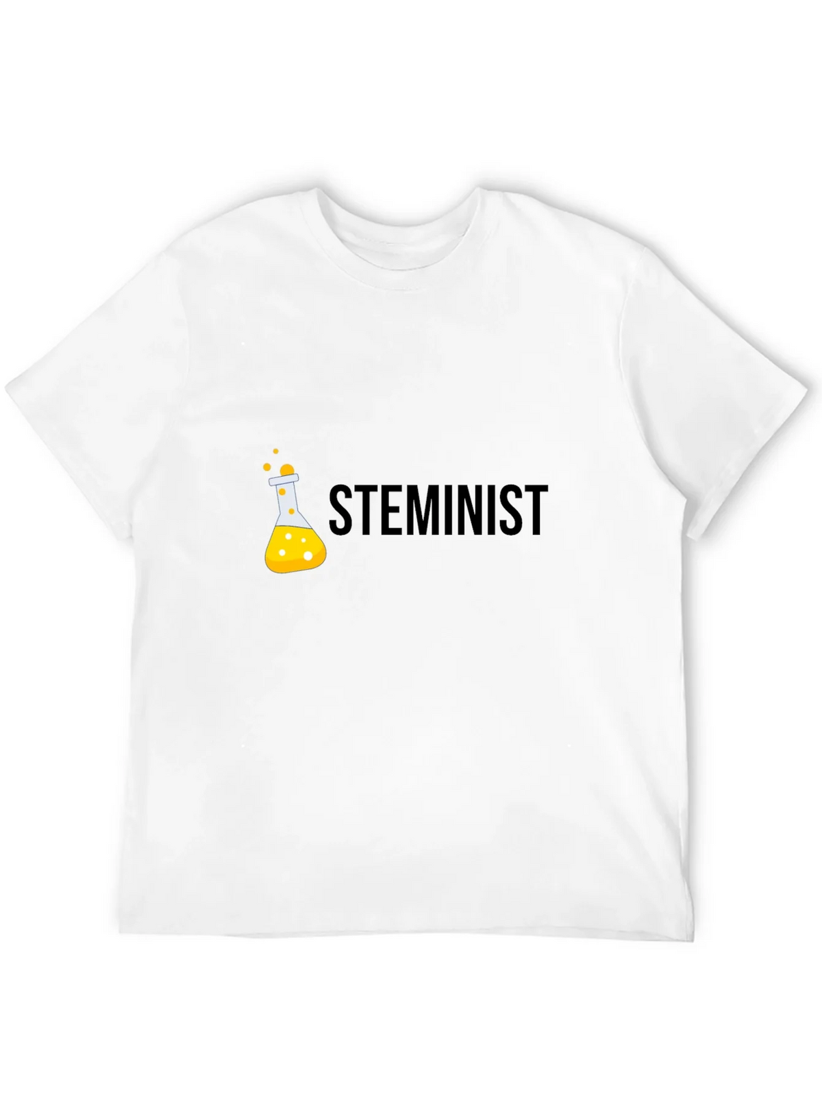 STEMinist Black T-Shirt - Science & Equality product image 10
