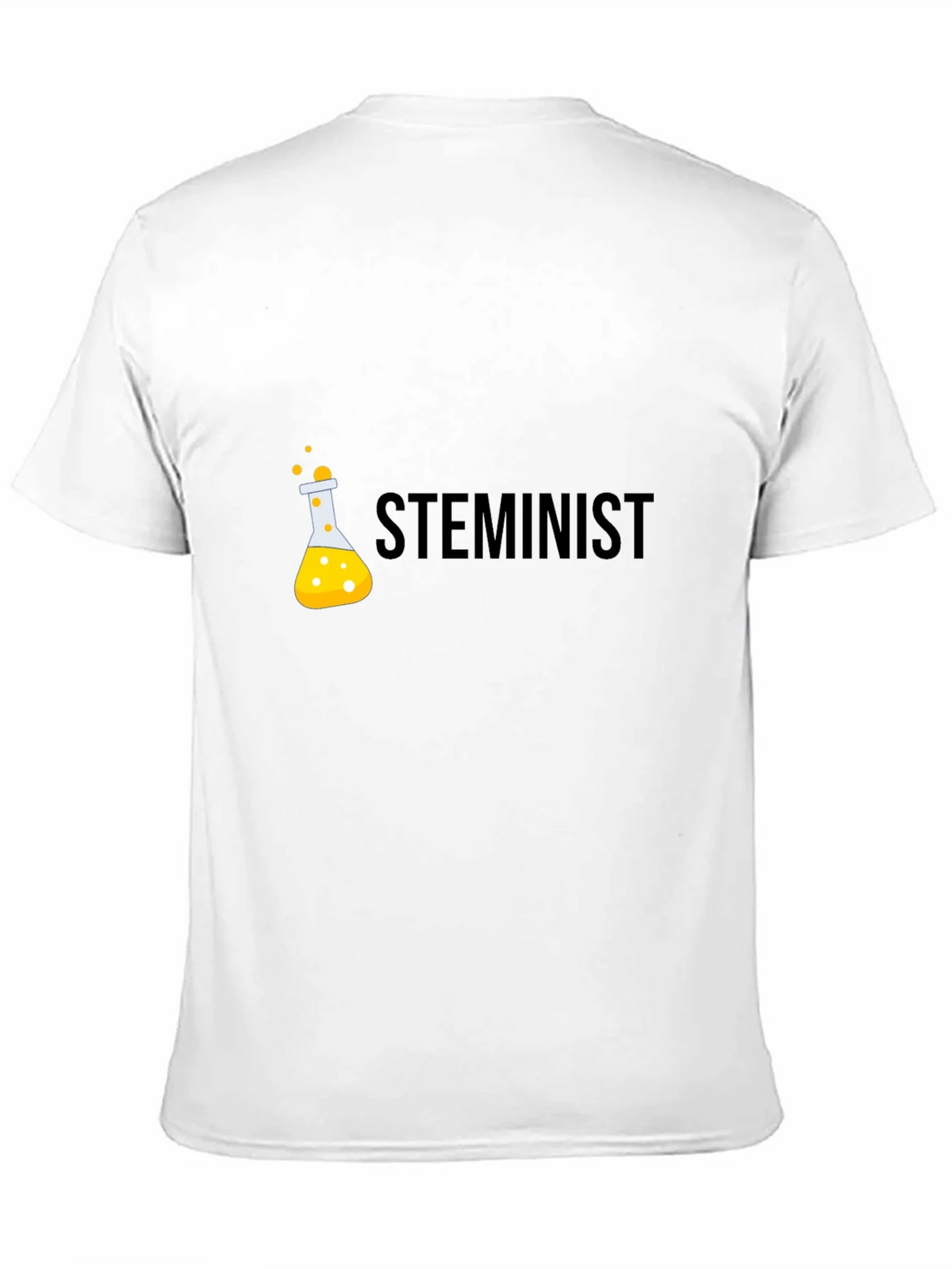 STEMinist Black T-Shirt - Science & Equality product image 9