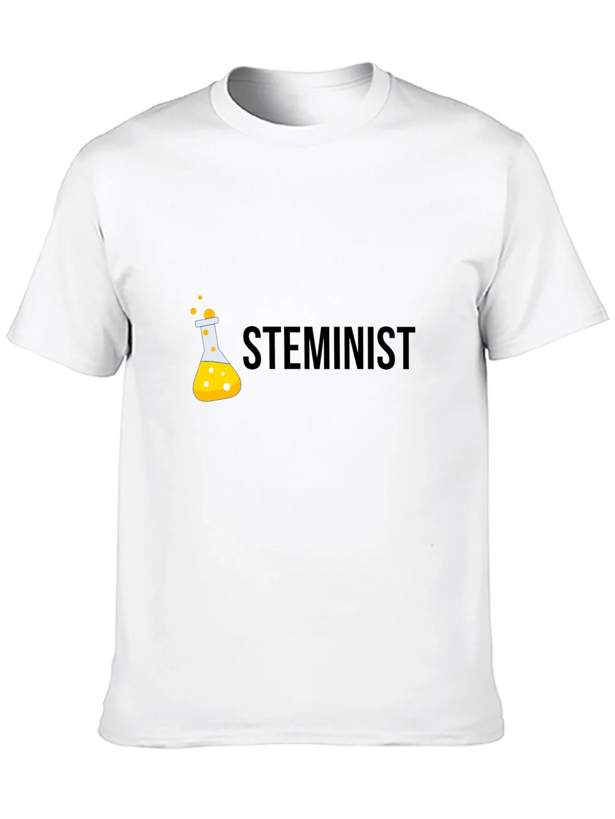 STEMinist Black T-Shirt - Science & Equality product image 8