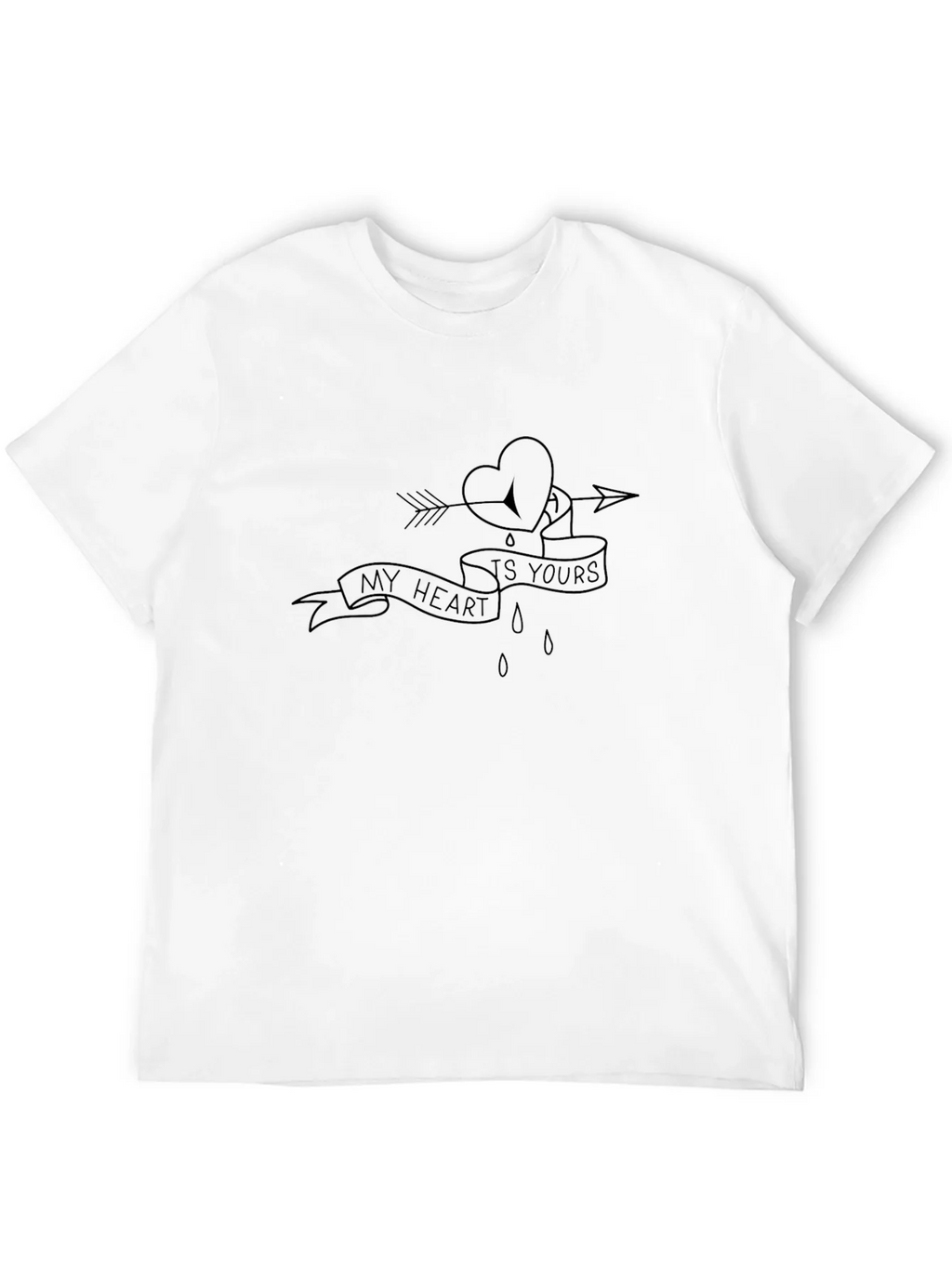 My Heart Is Yours Graphic T-Shirt product image 11