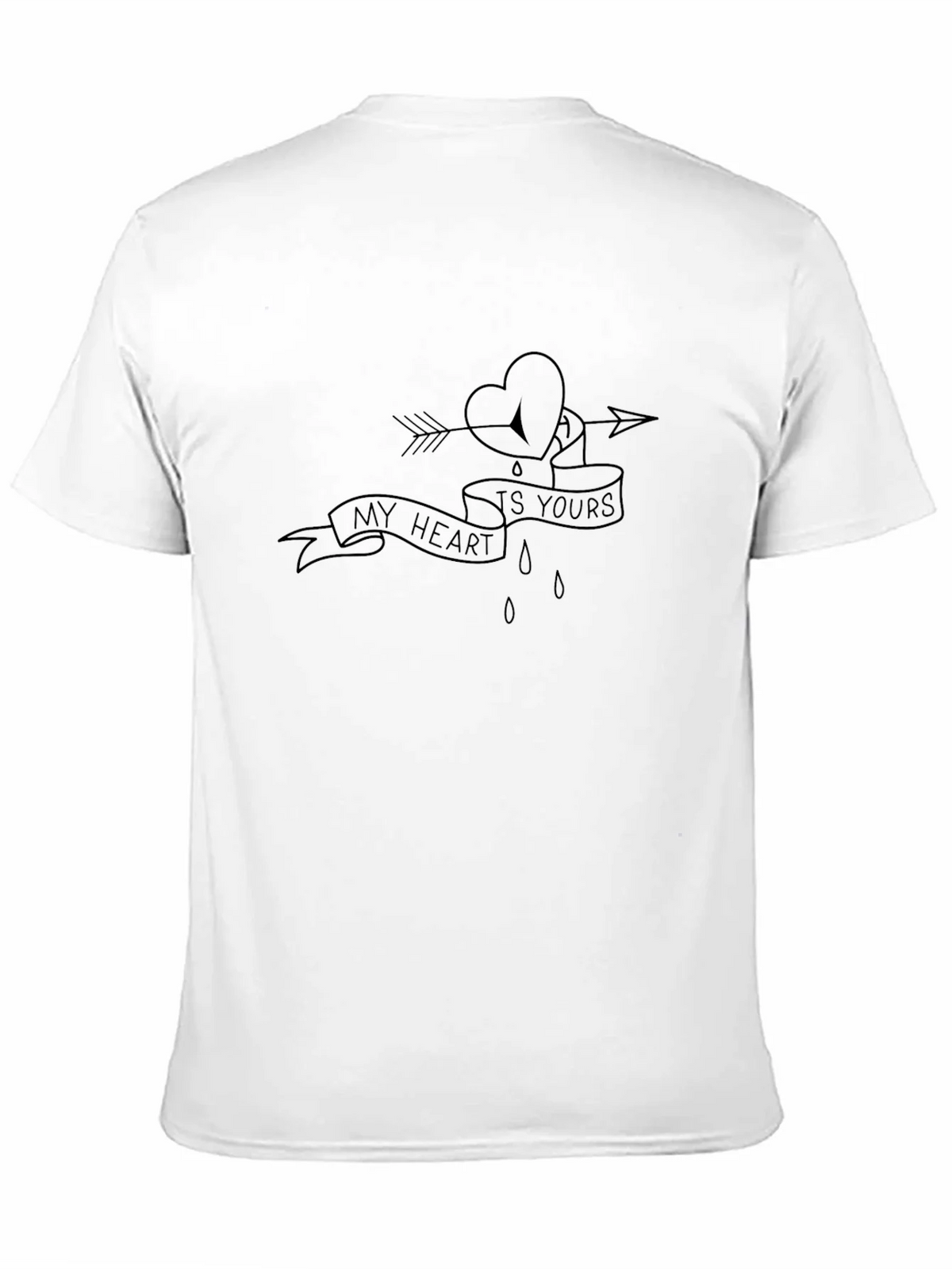 My Heart Is Yours Graphic T-Shirt product image 10