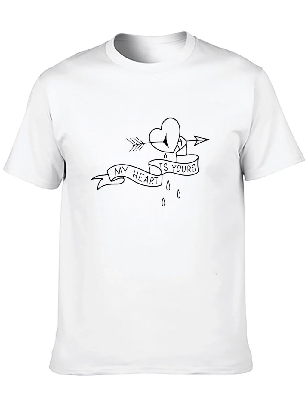 My Heart Is Yours Graphic T-Shirt product image 9