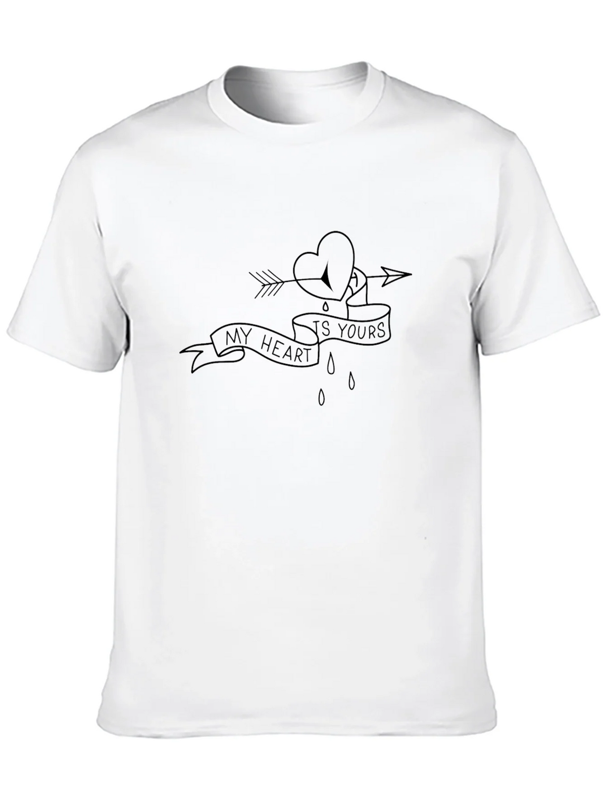 My Heart Is Yours Graphic T-Shirt product image 9
