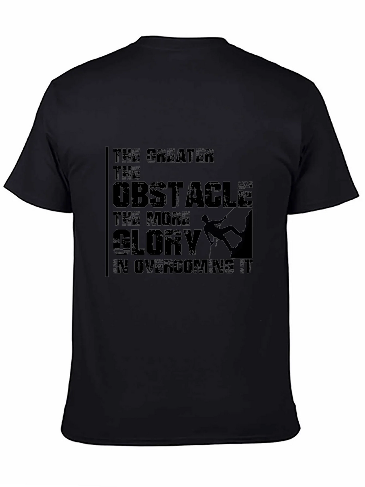 Obstacle Glory T-Shirt - Motivational Graphic Tee product image 1