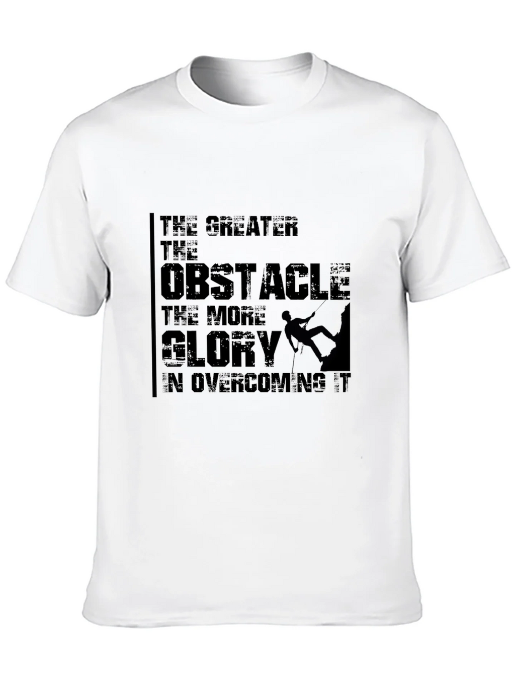 Obstacle Glory T-Shirt - Motivational Graphic Tee product image 3