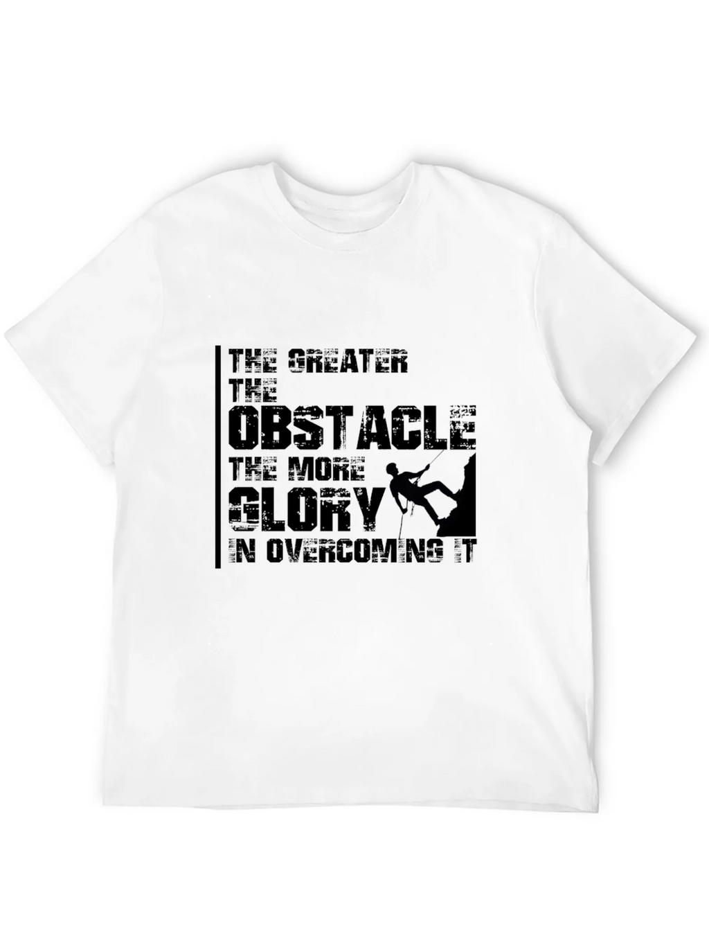 Obstacle Glory T-Shirt - Motivational Graphic Tee product image 4