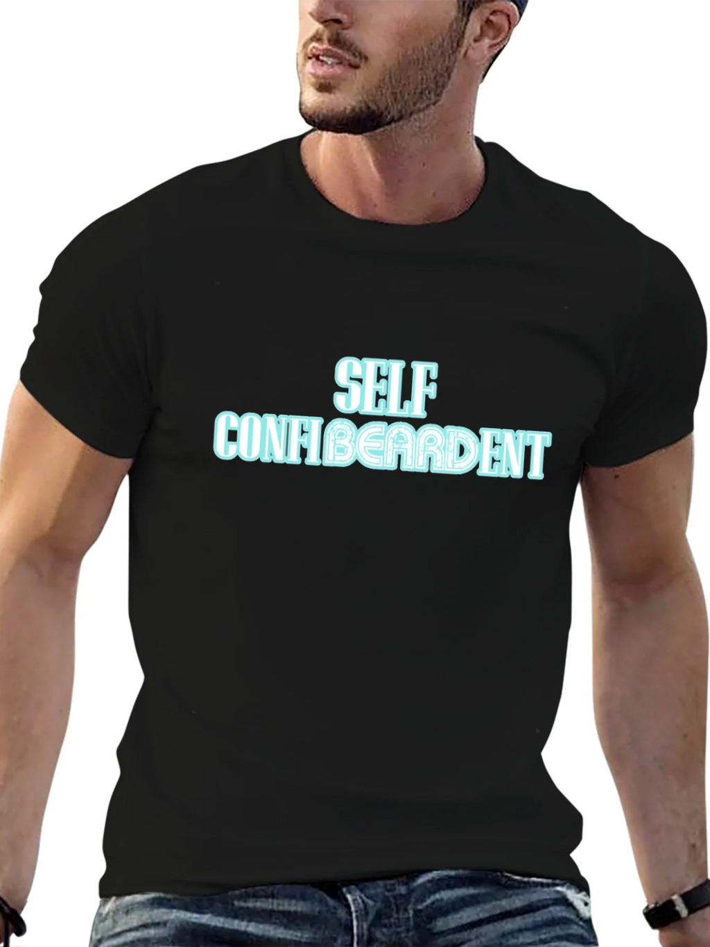 Self Confibeardent Graphic T-Shirt product image 4