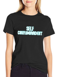 Self Confibeardent Graphic T-Shirt product image 1