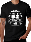 My Problem My Solution Black T-Shirt product image 1