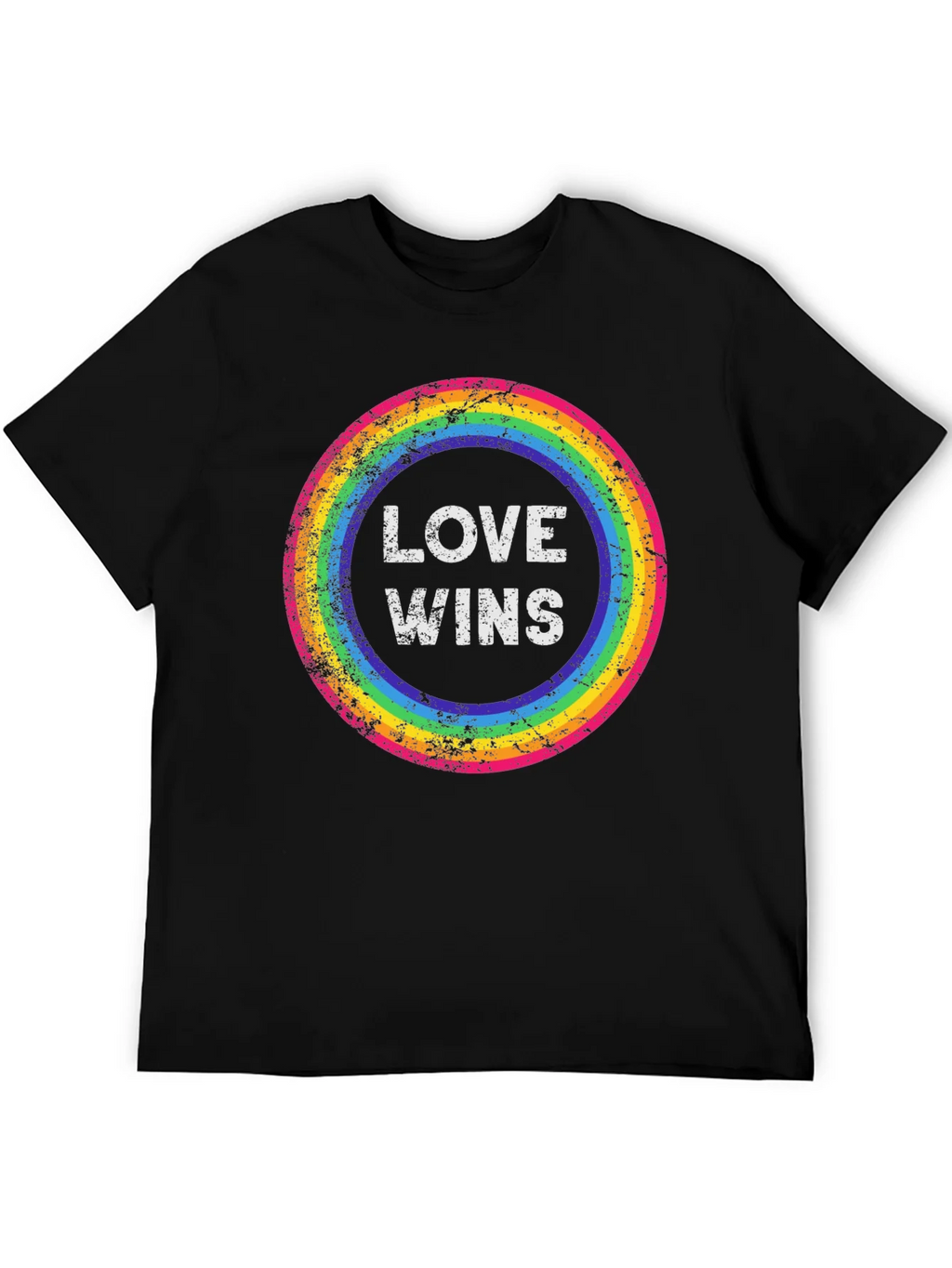 Love Wins Rainbow Pride T-Shirt product image 5