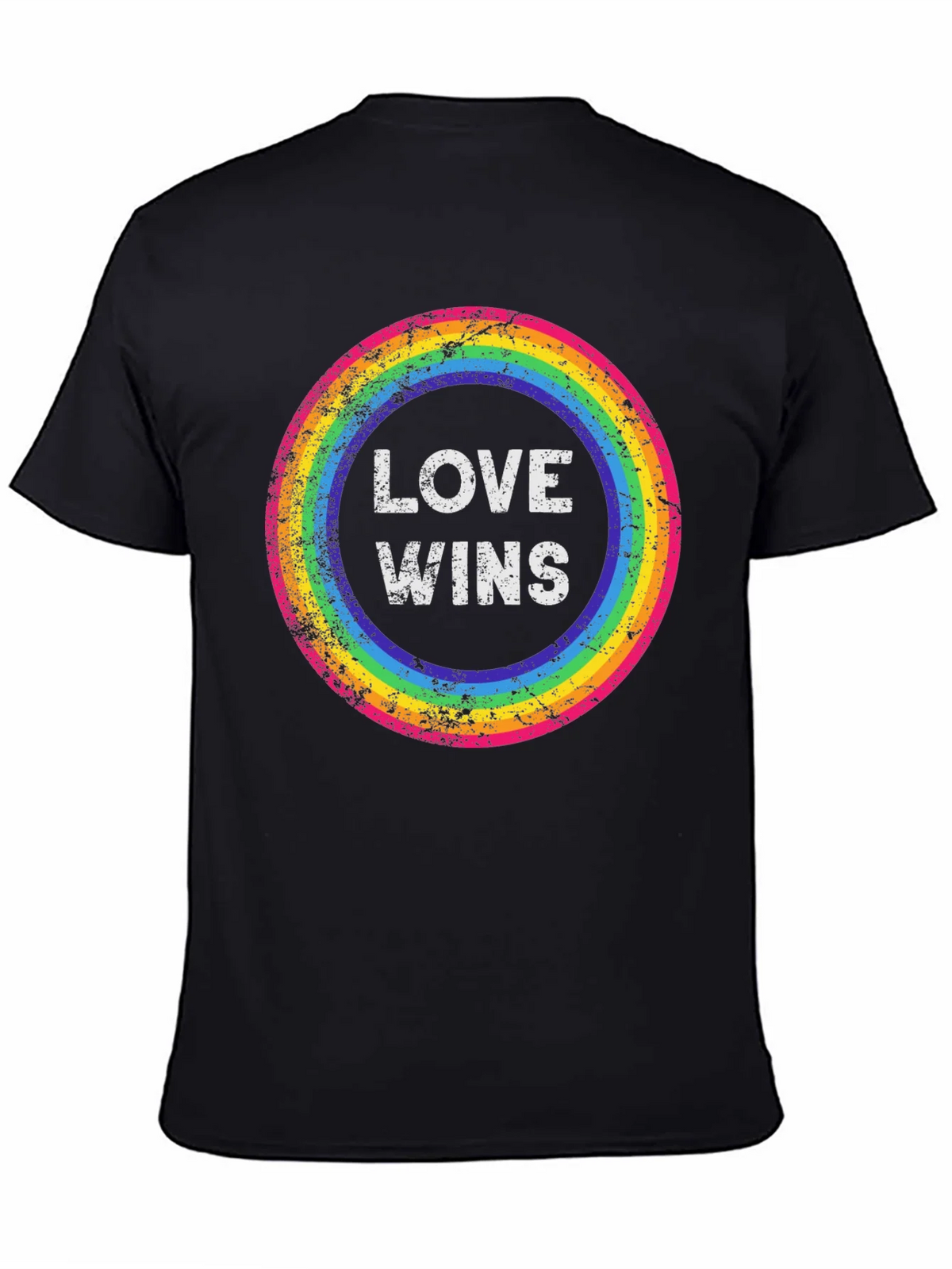 Love Wins Rainbow Pride T-Shirt product image 4