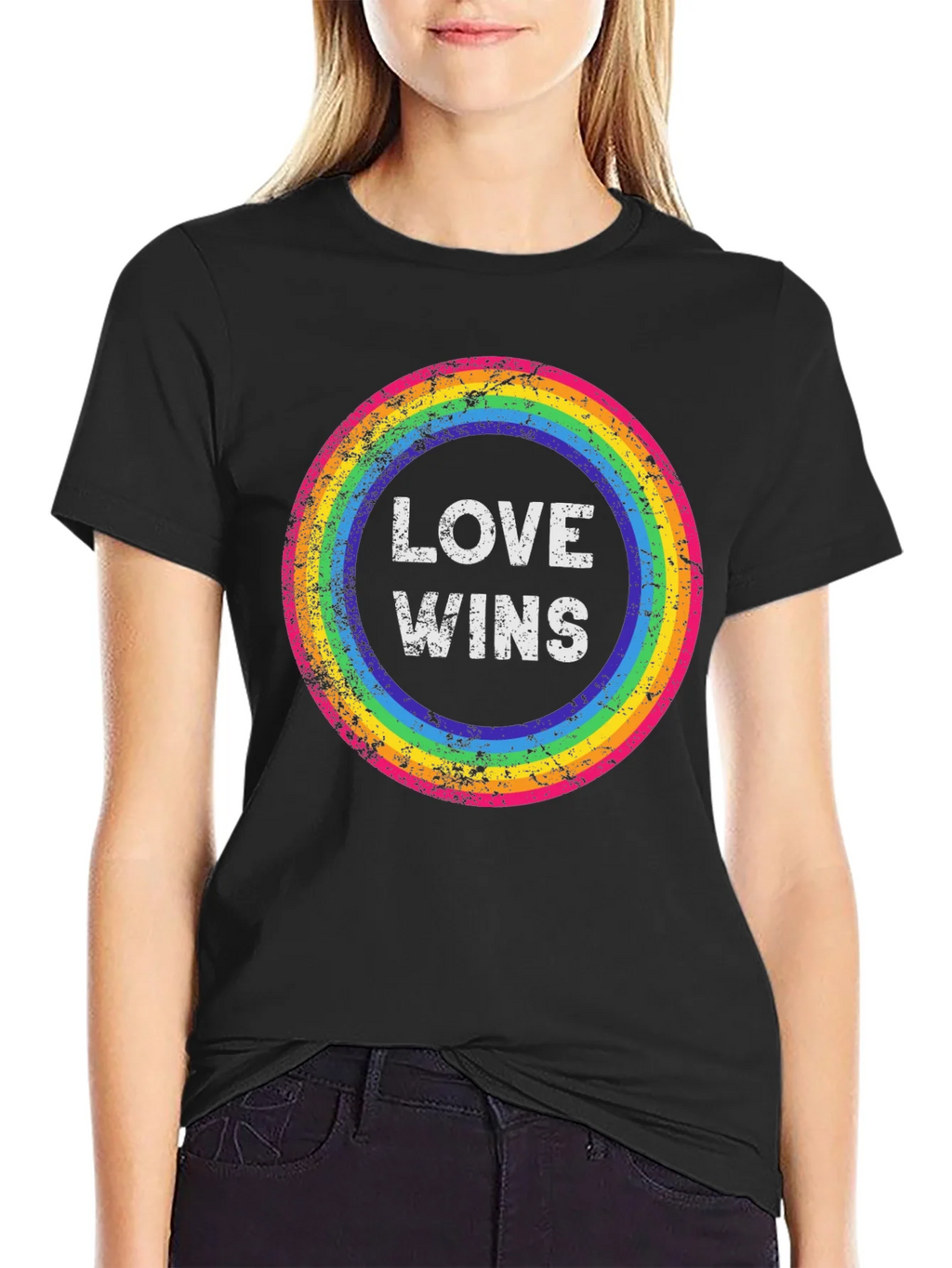 Love Wins Rainbow Pride T-Shirt product image 2