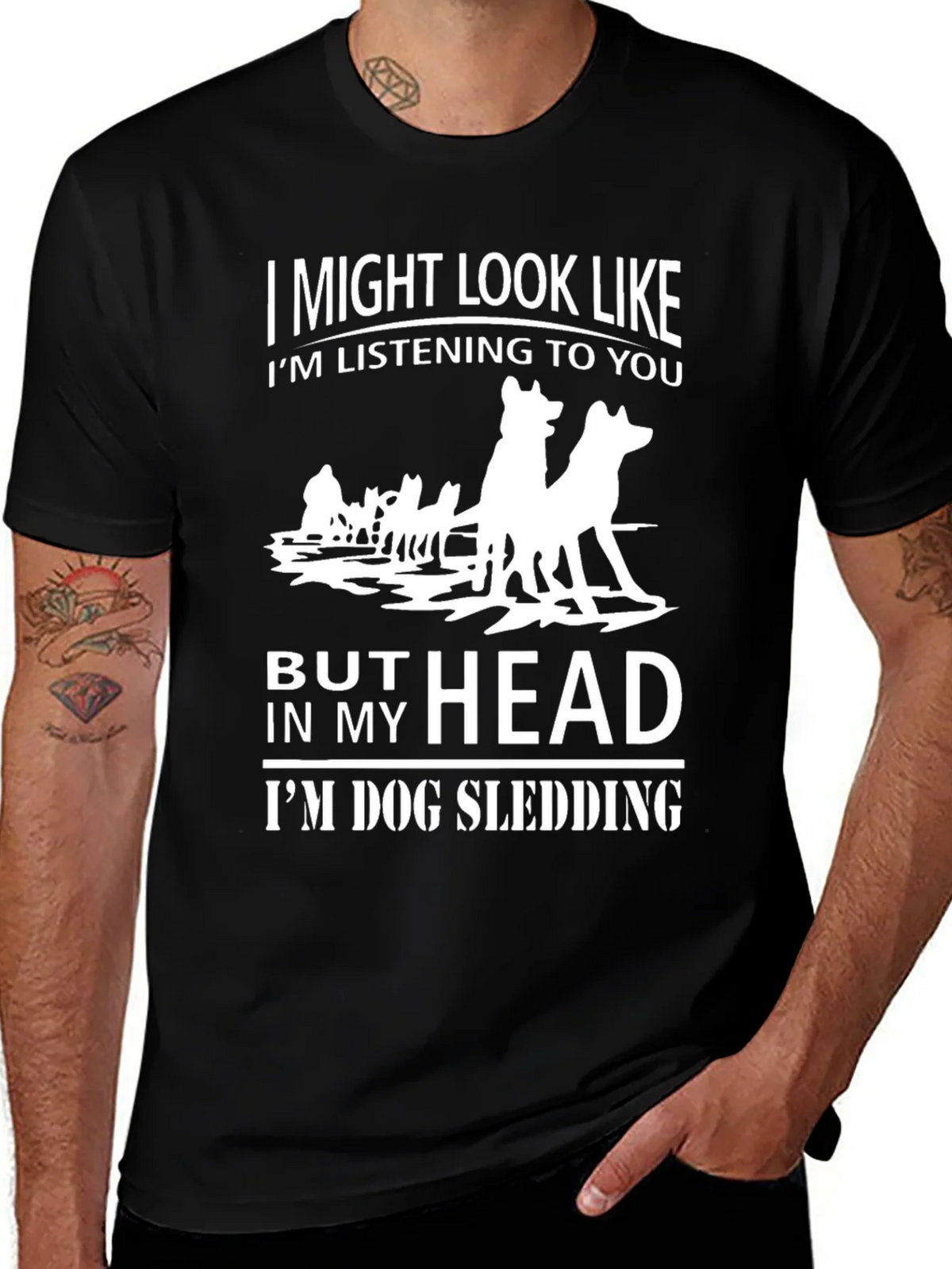 Dog Sledding Mind T-Shirt product image 1