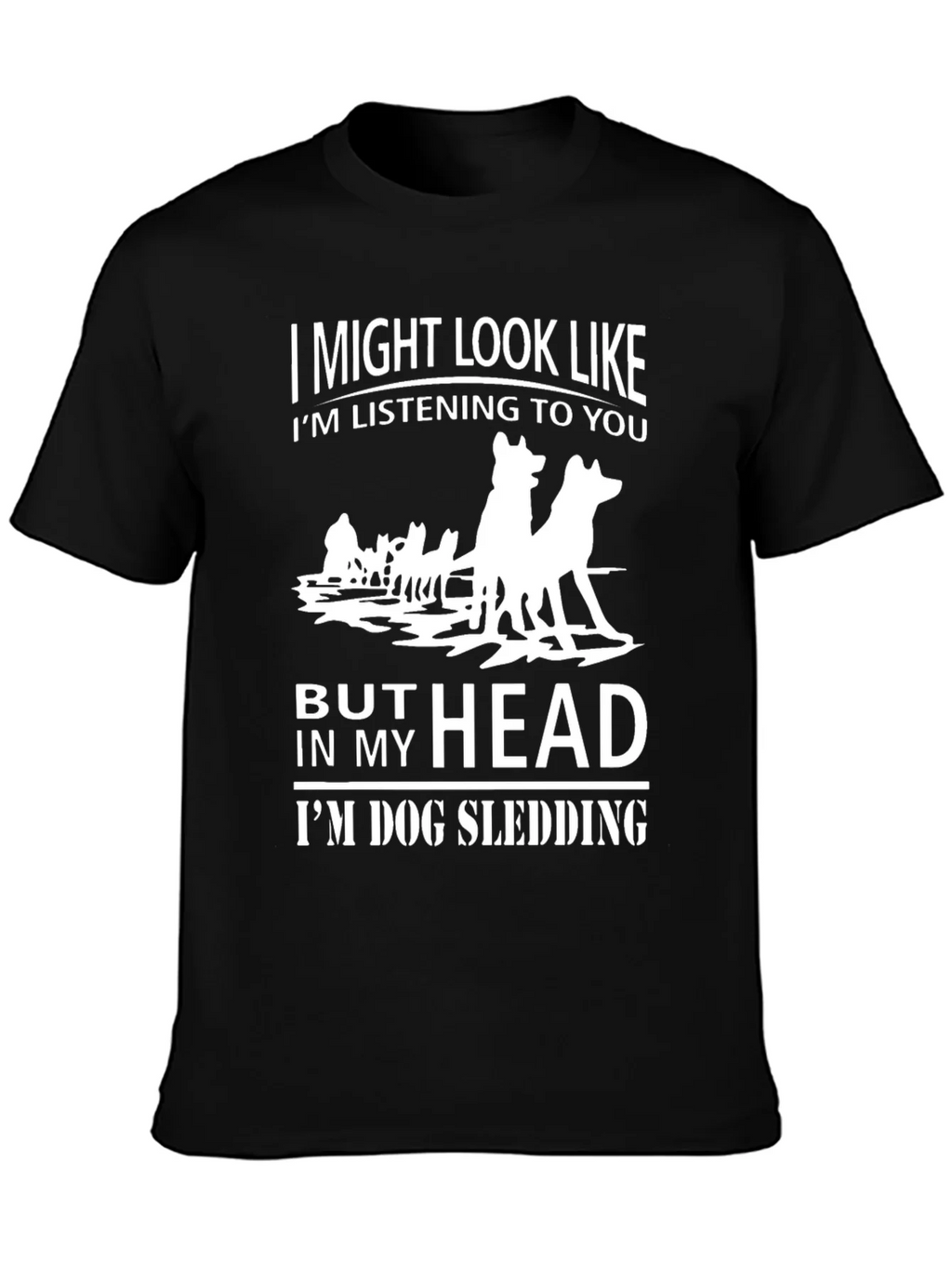 Dog Sledding Mind T-Shirt product image 3