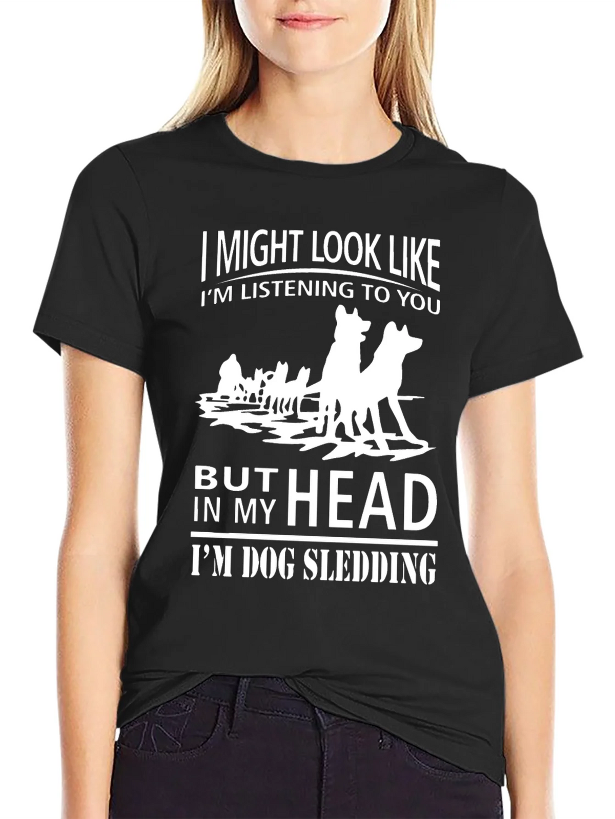Dog Sledding Mind T-Shirt product image 2