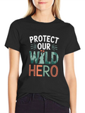 Protect Our Wild Hero Graphic Tee product image 1