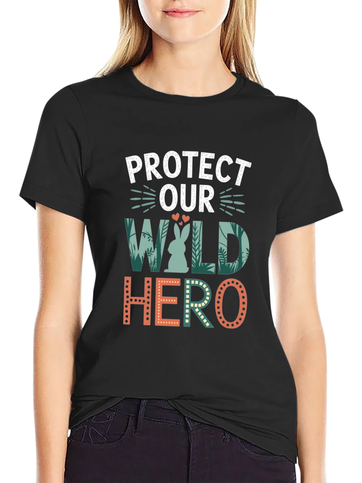 Protect Our Wild Hero Graphic Tee product image 1