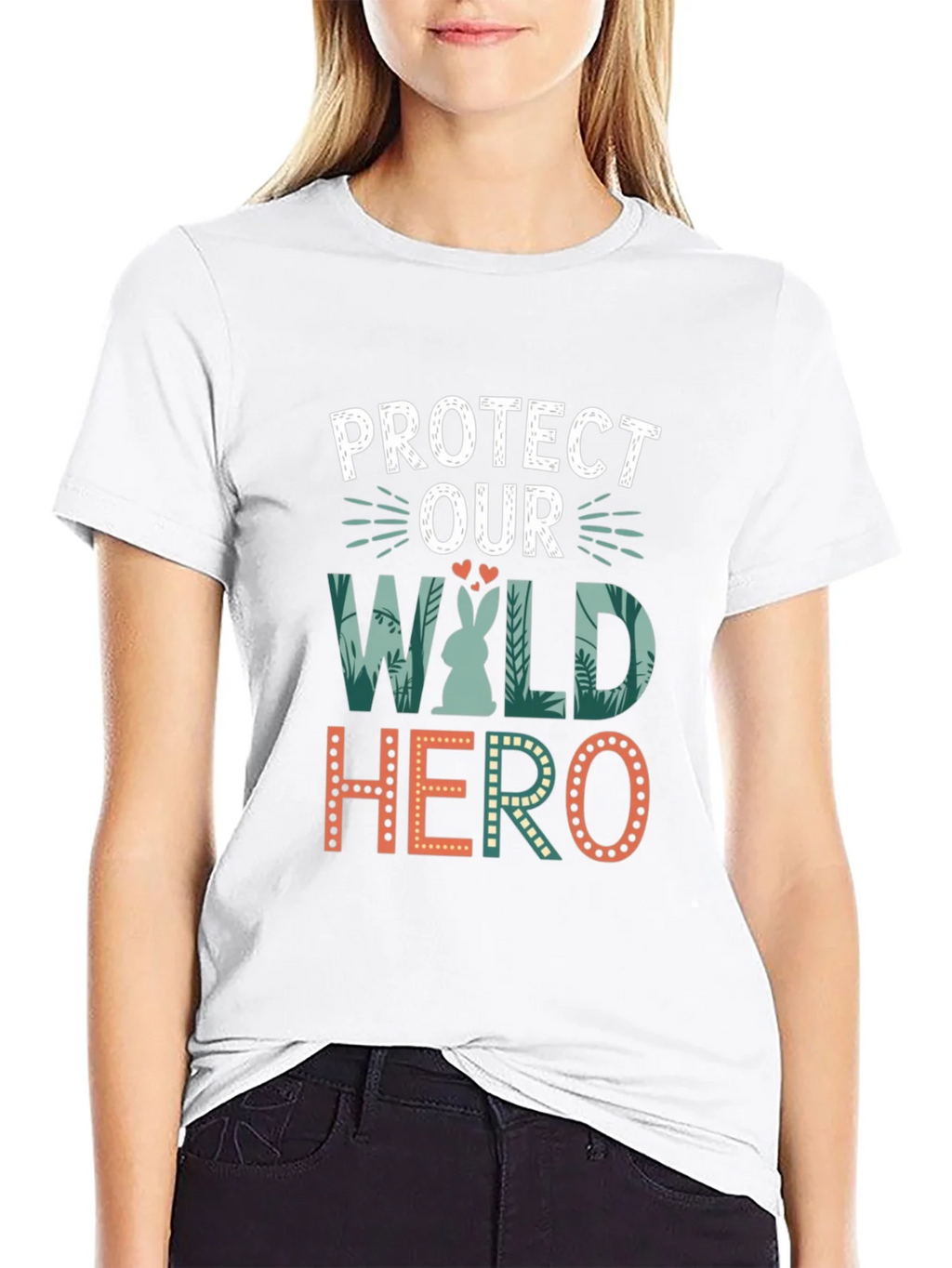 Protect Our Wild Hero Graphic Tee product image 5