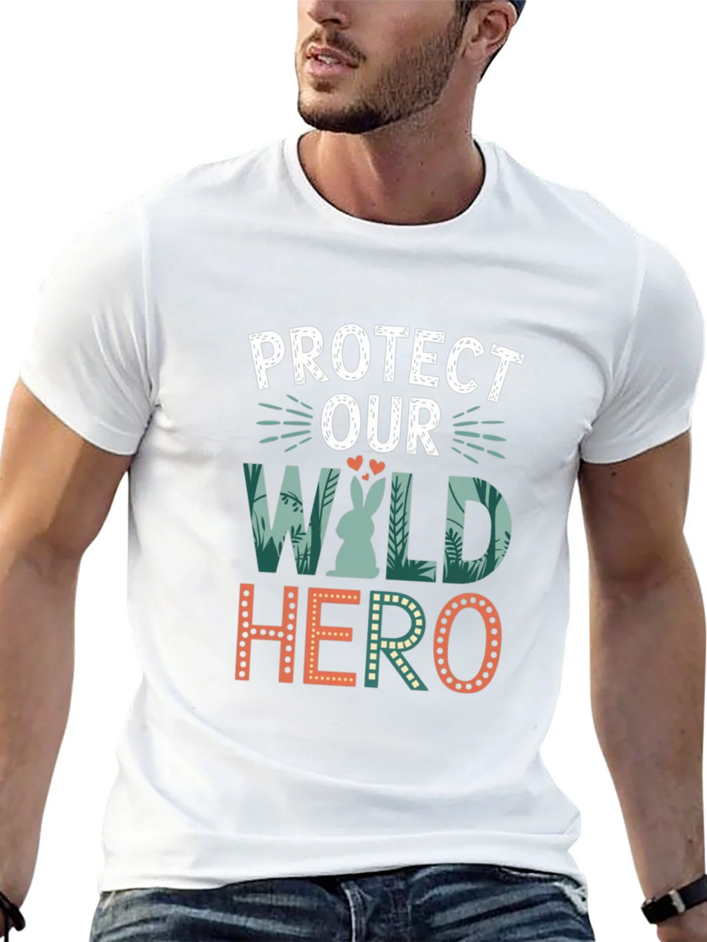 Protect Our Wild Hero Graphic Tee product image 8
