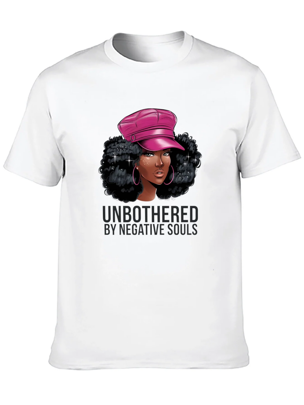 Unbothered Graphic Tee - Stylish Black T-Shirt