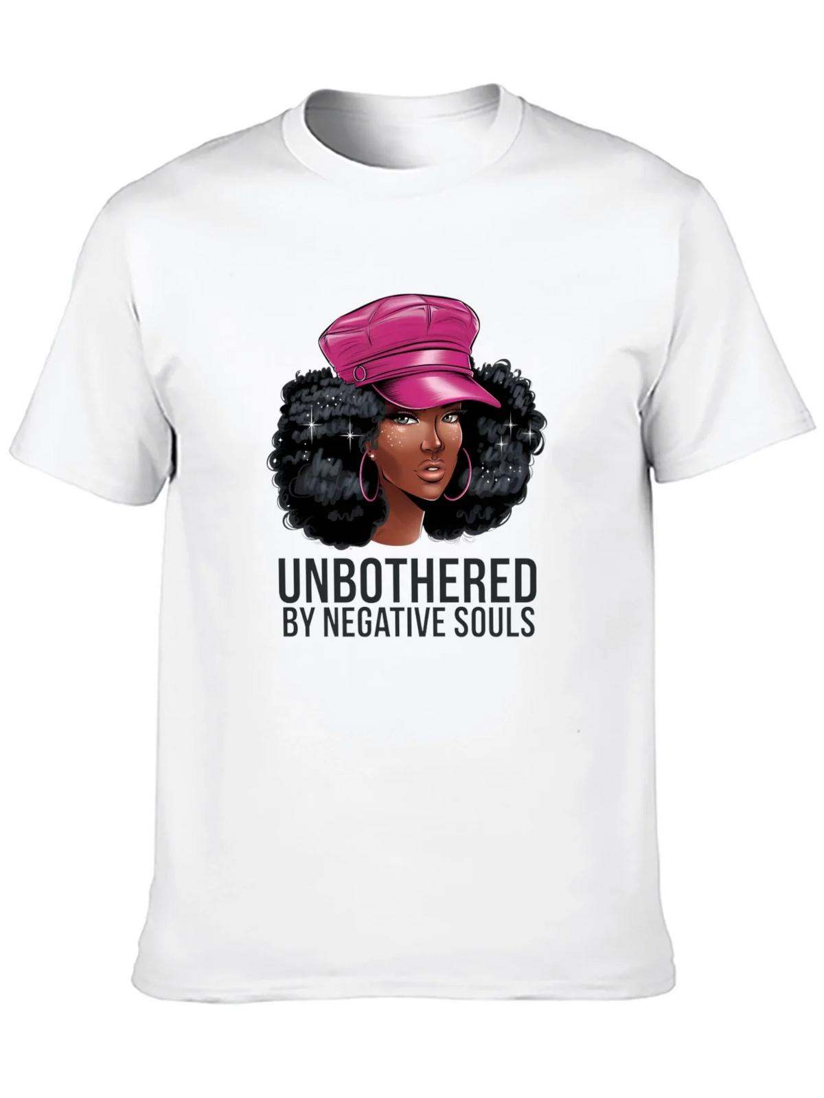 Unbothered Graphic Tee - Stylish Black T-Shirt