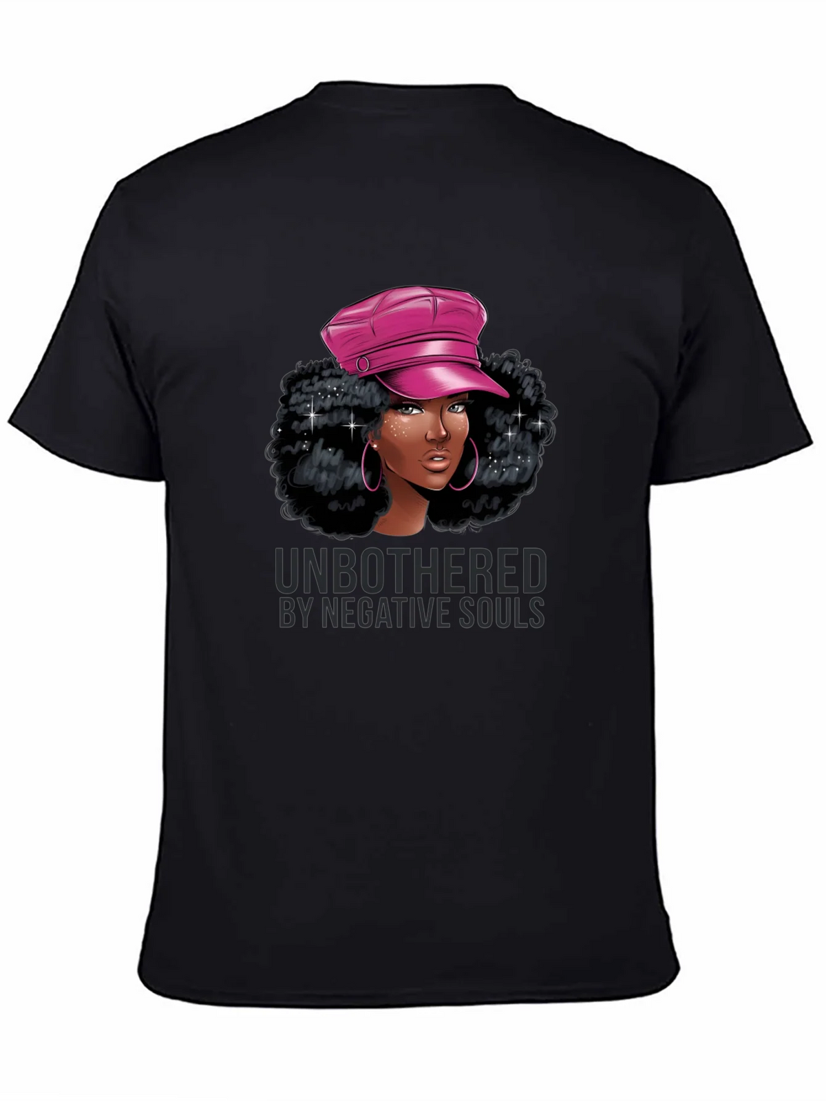 Unbothered Graphic Tee - Stylish Black T-Shirt