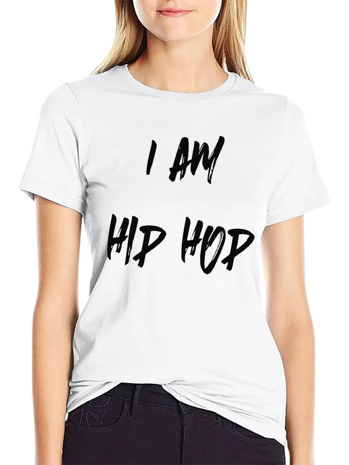 I am Hip Hop Black T-Shirt product image 8