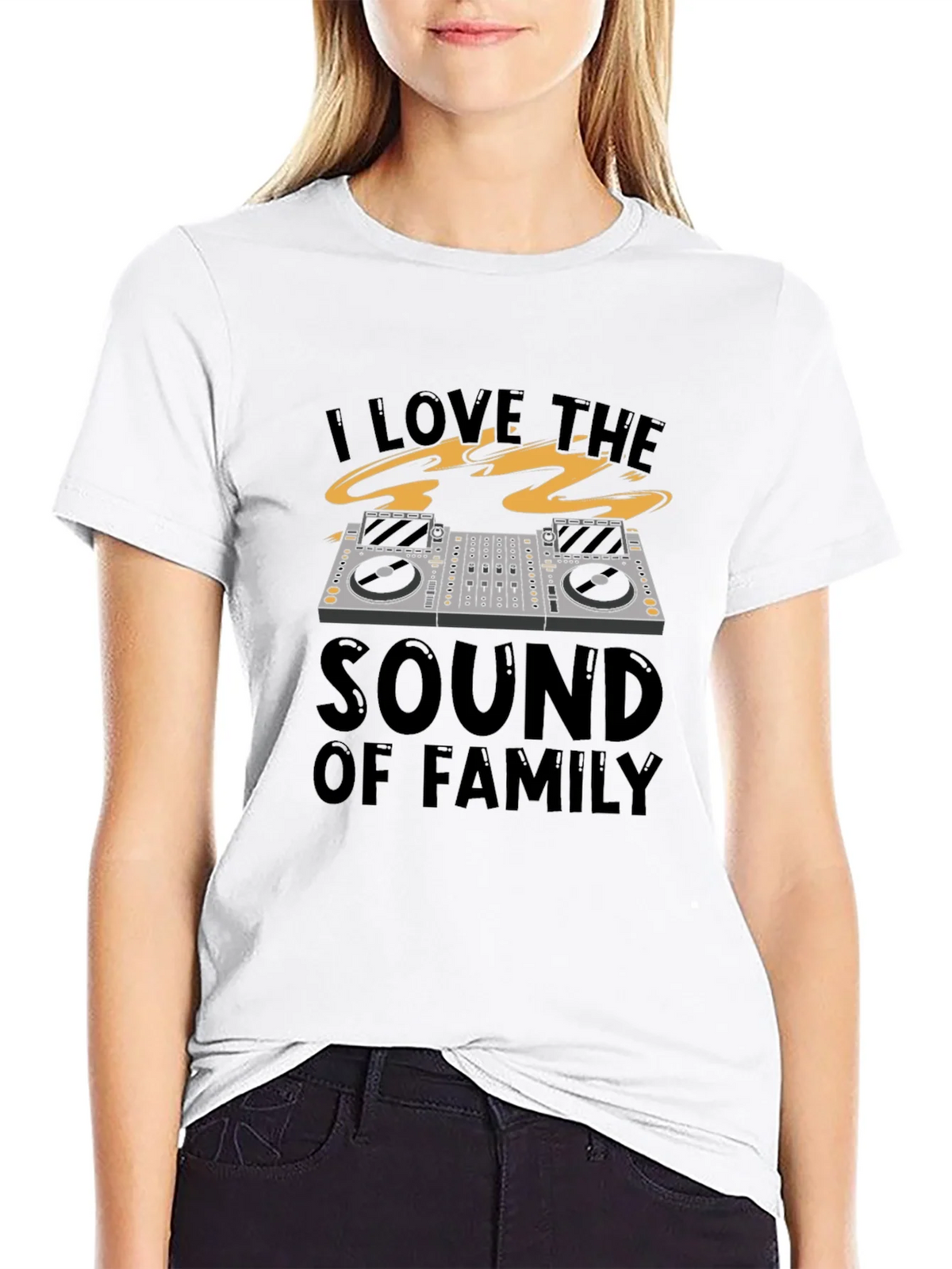 I Love the Sound of Family T-Shirt product image 8