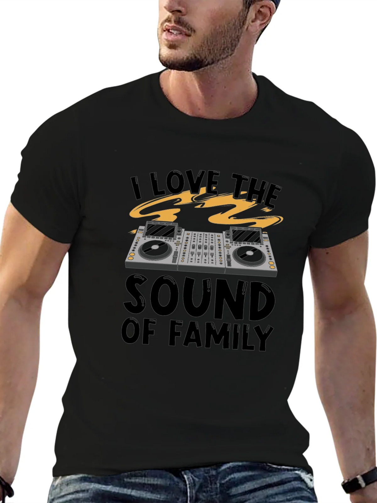 I Love the Sound of Family T-Shirt product image 6