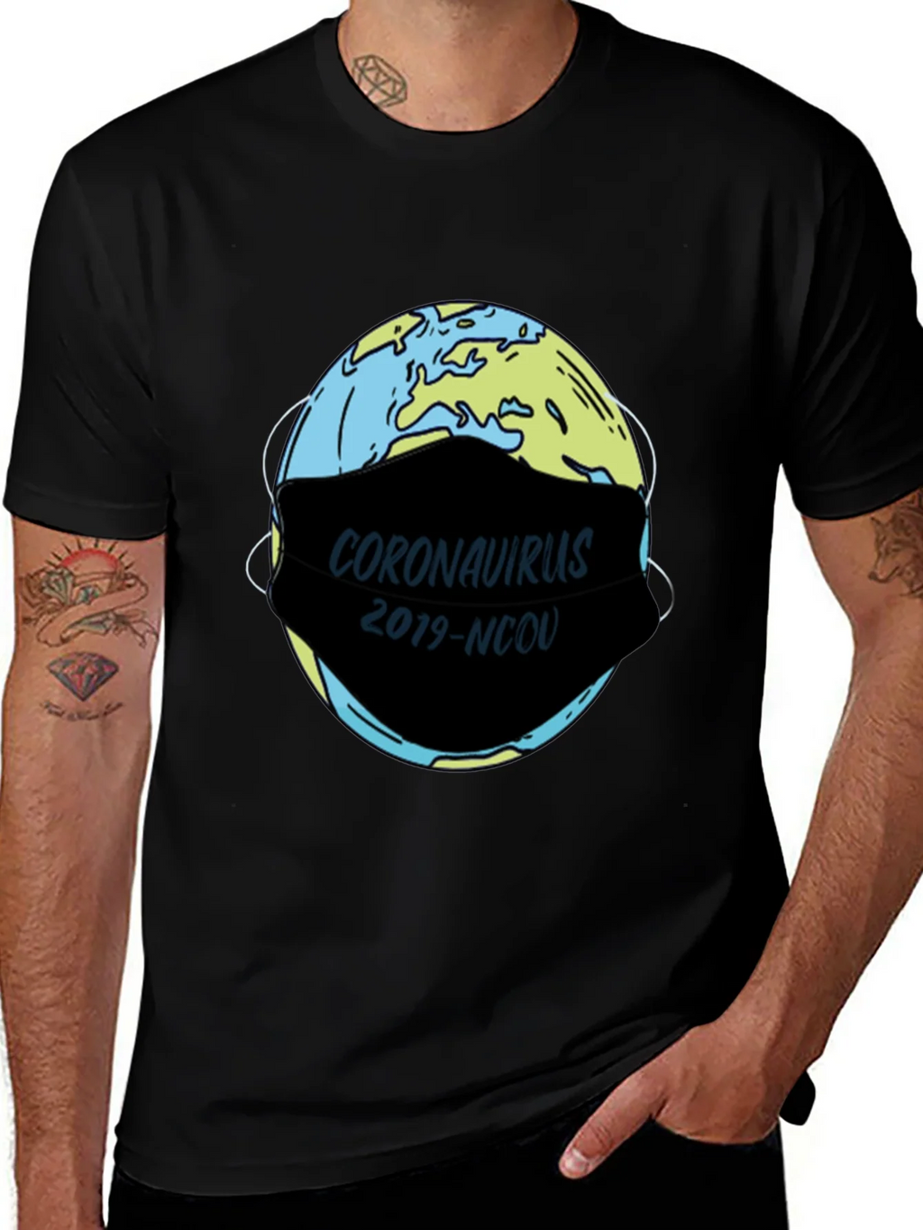 Coronavirus Awareness Graphic Tee product image 1