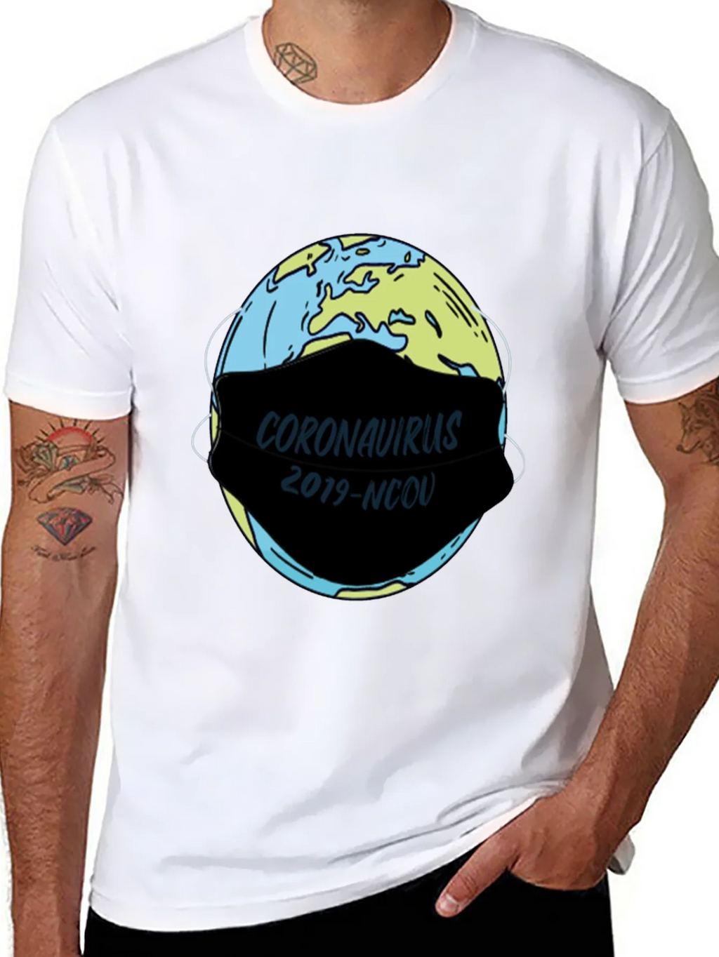 Coronavirus Awareness Graphic Tee product image 5