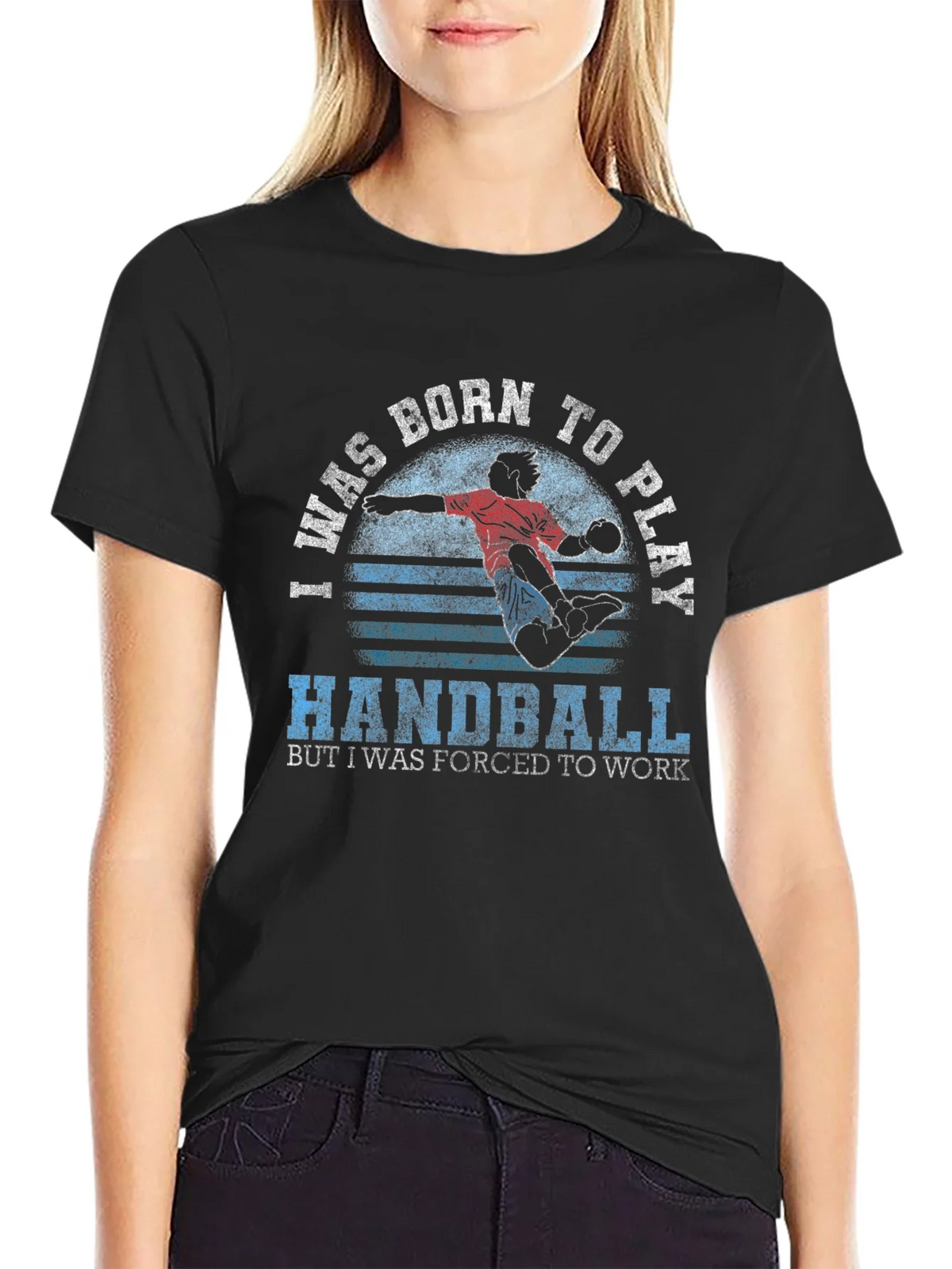 Born to Play Handball T-Shirt product image 2