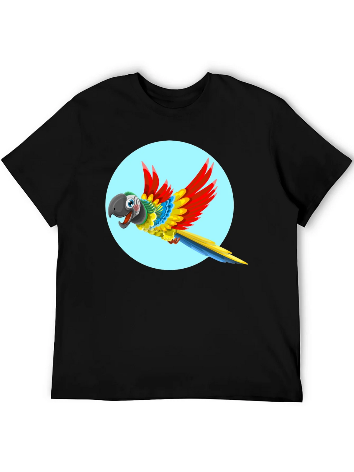Parrot Graphic T-Shirt - Vivid Colors product image 5