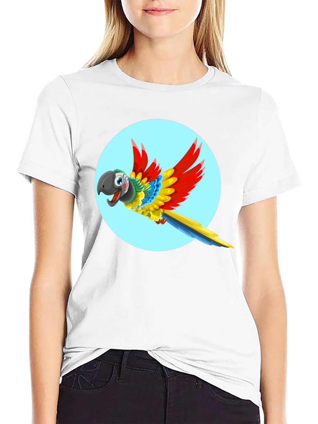 Parrot Graphic T-Shirt - Vivid Colors product image 8