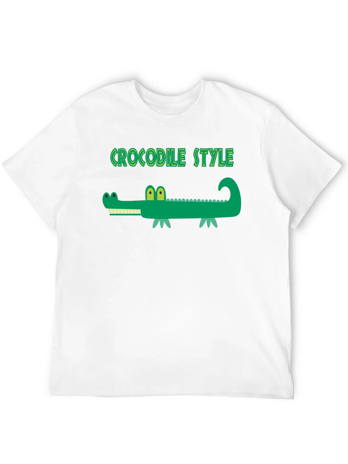 Crocodile Style Black T-Shirt product image 5