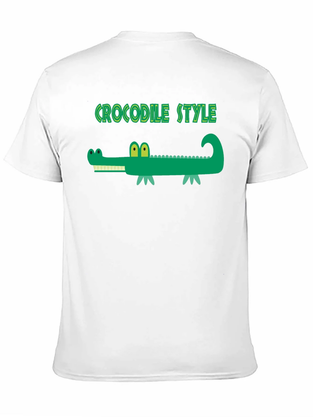 Crocodile Style Black T-Shirt product image 4