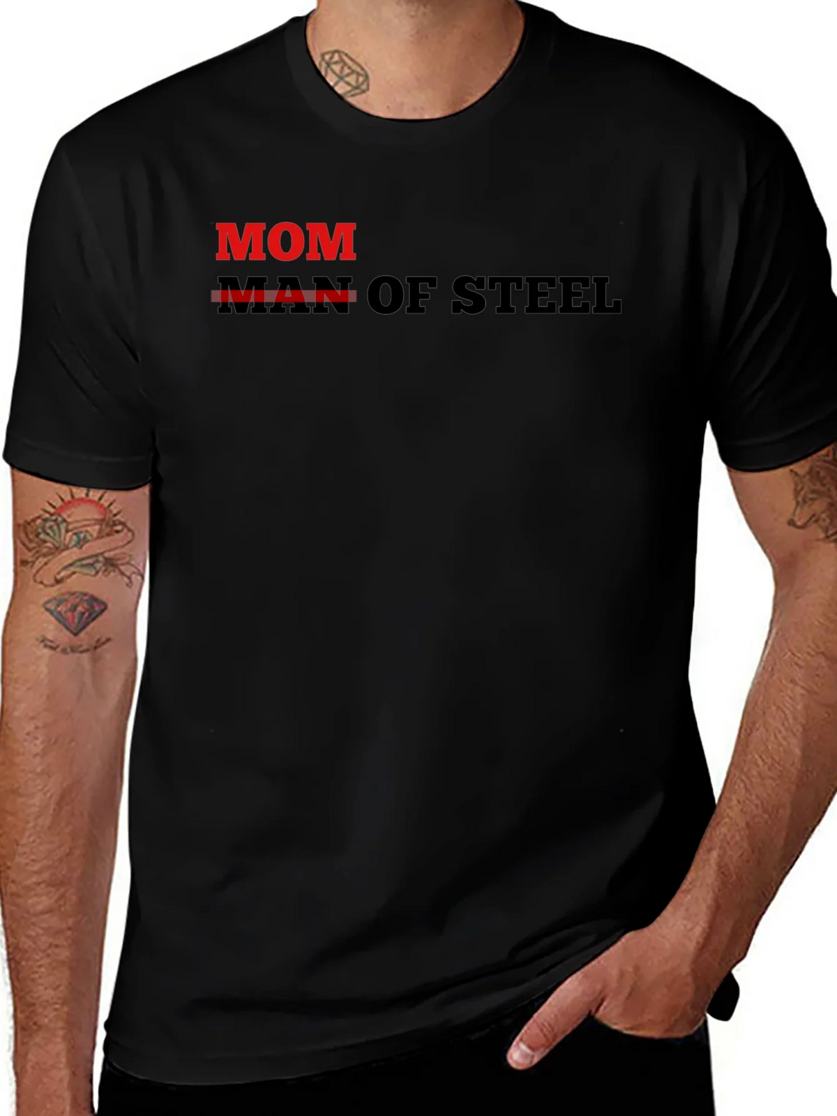 Mom of Steel Graphic T-Shirt product image 1