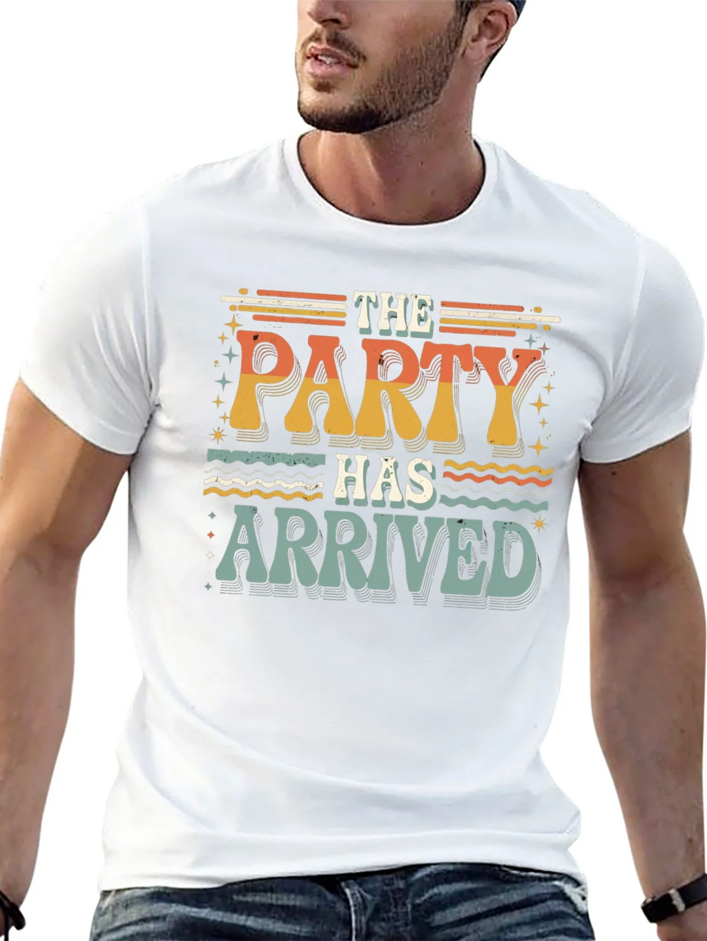 The Party Has Arrived Graphic Tee product image 12