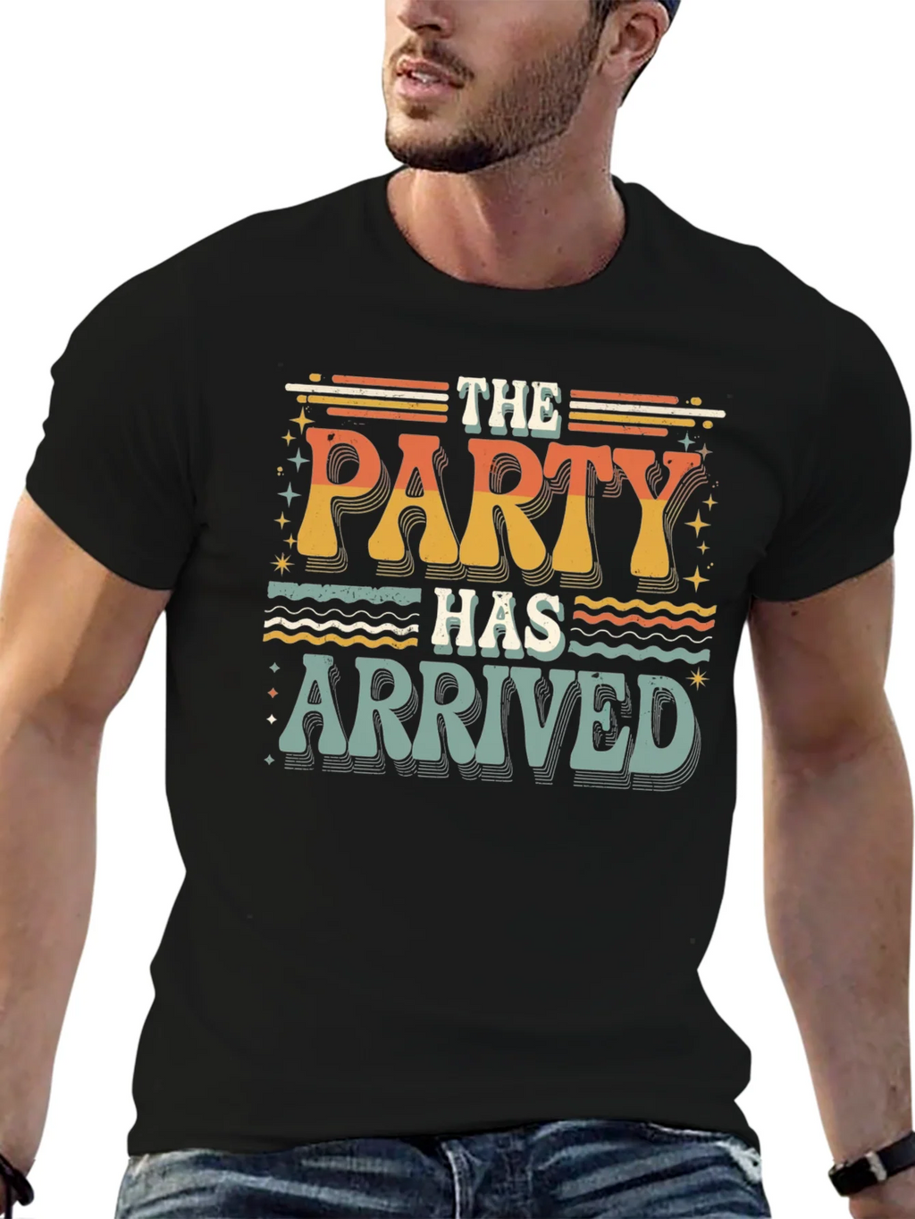 The Party Has Arrived Graphic Tee product image 6