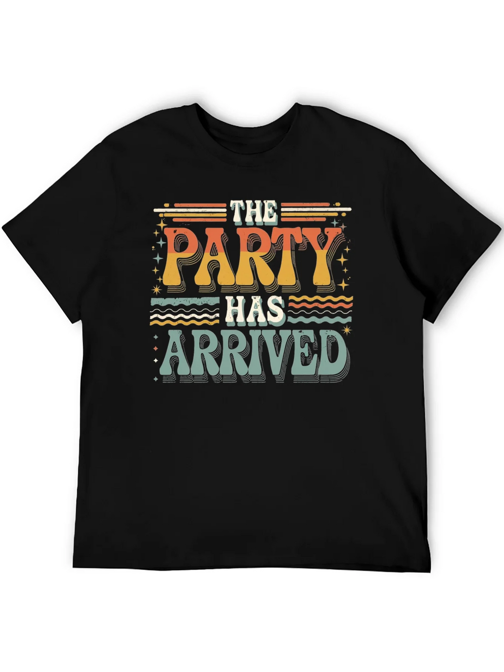 The Party Has Arrived Graphic Tee product image 5