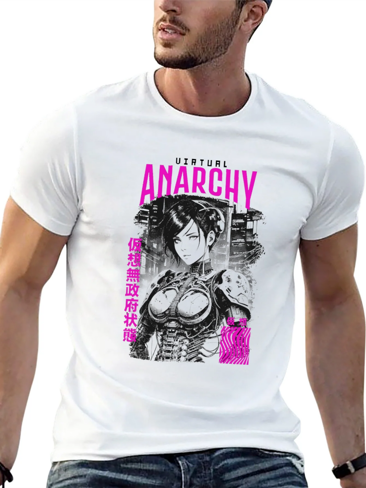 Virtual Anarchy Graphic Tee - Black product image 12