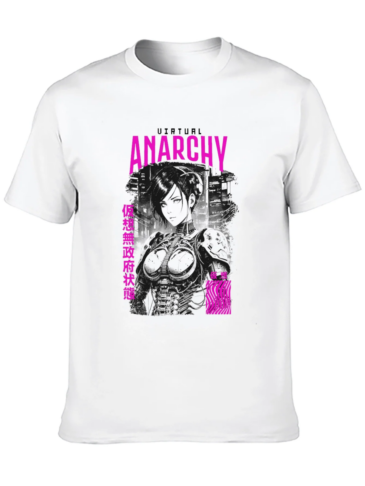 Virtual Anarchy Graphic Tee - Black product image 9