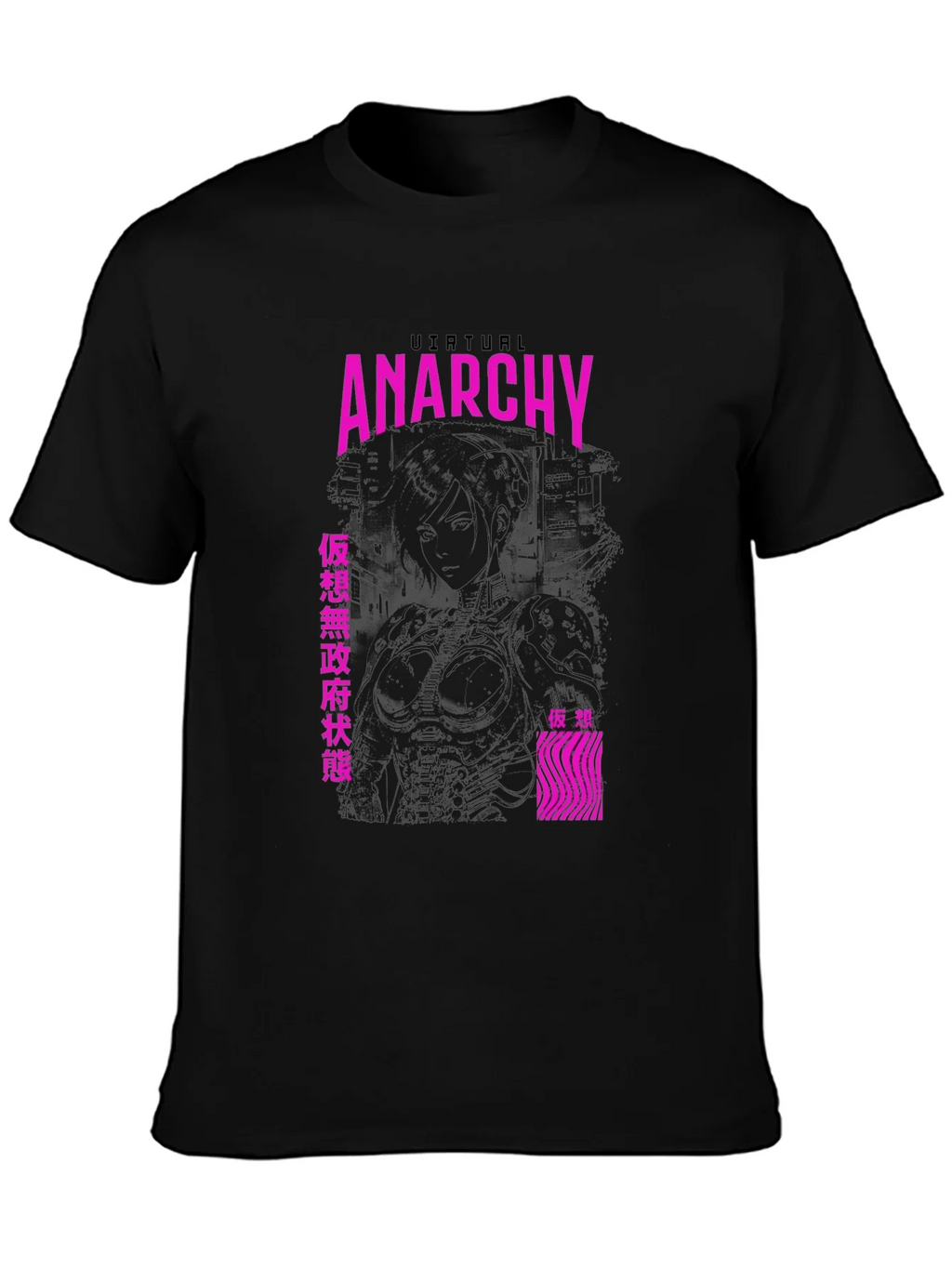 Virtual Anarchy Graphic Tee - Black product image 3
